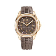 Patek Philippe Aquanaut Gold Taupe Brown Dial Watch premium replica - image 1