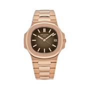 Patek Philippe Nautilus Rose Gold Brown Dial Watch premium replica - image 1