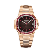 Patek Philippe Nautilus Brown Dial Watch premium replica - image 1