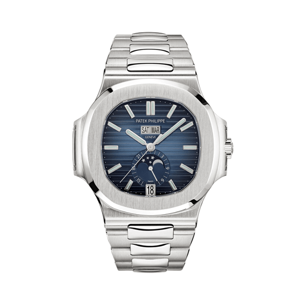 Patek Philippe Nautilus Gradient Blue Dial Watch