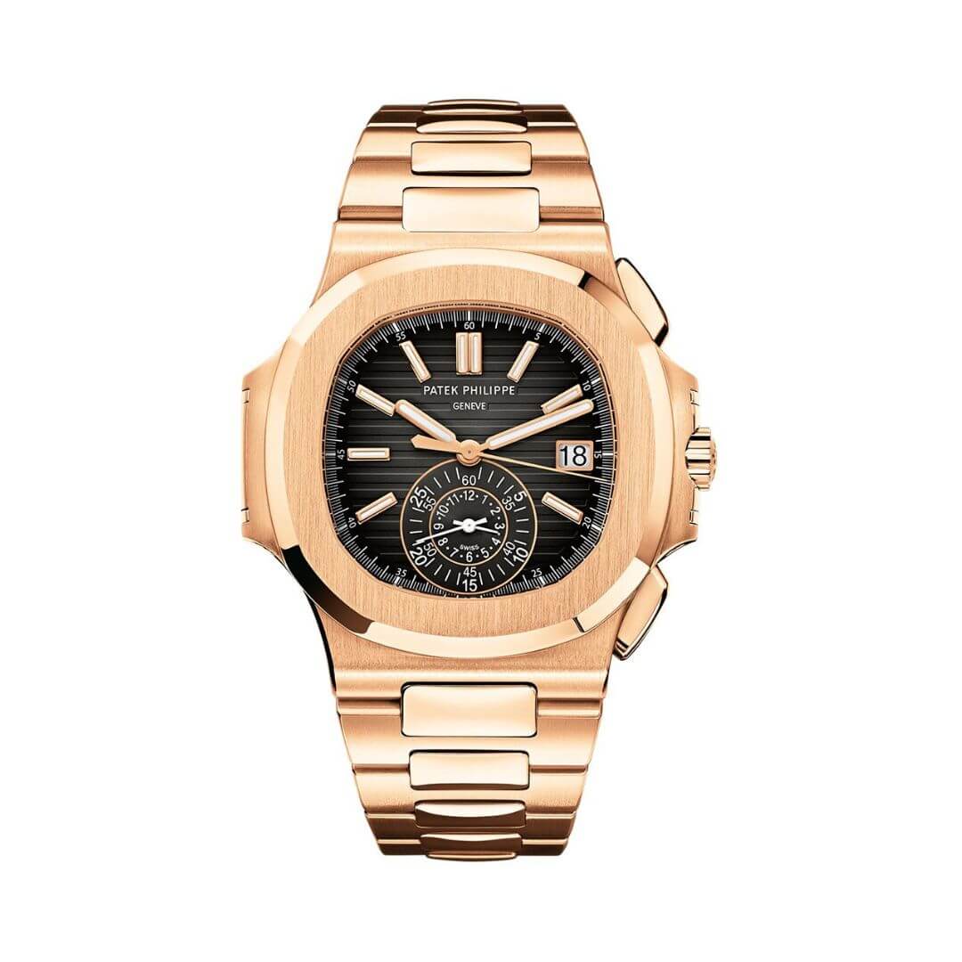 Patek Philippe Nautilus Gold Black Gradient Dial Watch premium replica - image 1