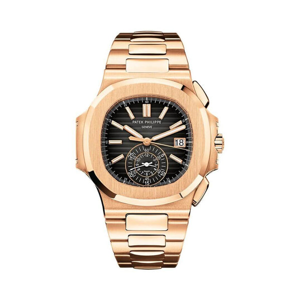 Patek Philippe Nautilus Gold Black Gradient Dial Watch