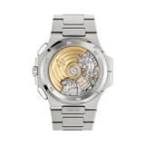 Patek Philippe Nautilus Time Sunburst Blue Dial Watch premium replica - image 2