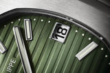 Patek Philippe Nautilus New Olive Green Dial Watch premium replica - image 3