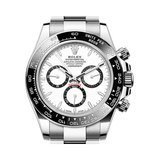 Rolex Cosmograph Daytona White Panda Watch premium replica - image 3