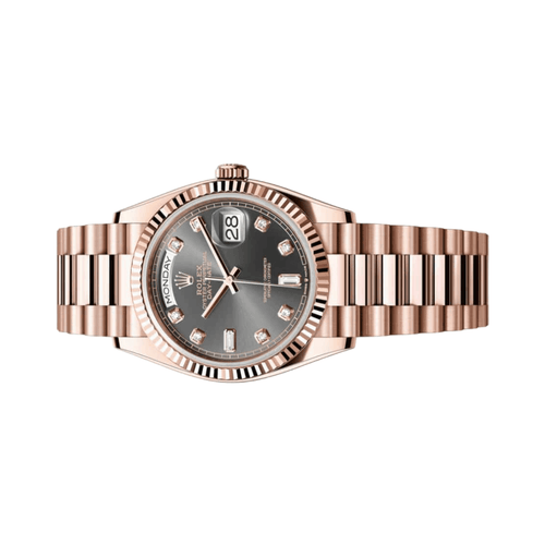 Rolex Day-Date Slate Gray Dial Watch premium replica - image 2