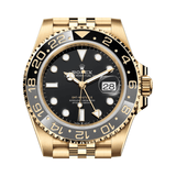 Rolex Yellow Gold Black Dial Watch premium replica - image 4