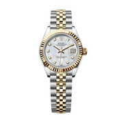 Rolex Datejust 28 Silver Watch premium replica - image 1
