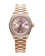 Rolex Datejust Rose Gold Diamond Watch premium replica - image 2