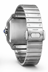 Cartier Santos De Steel Blue Dial Watch premium replica - image 3