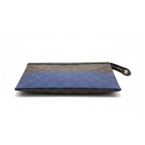 Louis Vuitton Zipper Leather Pouch premium replica - image 2