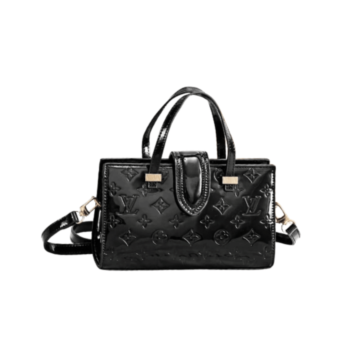 Louis Vuitton Vernis Balck Monogram Wallet premium replica - image 1