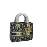 Dior Lady Leather Black Wallet premium replica - image 2