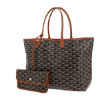 Goyard Pm Black Tan Bag premium replica - image 3