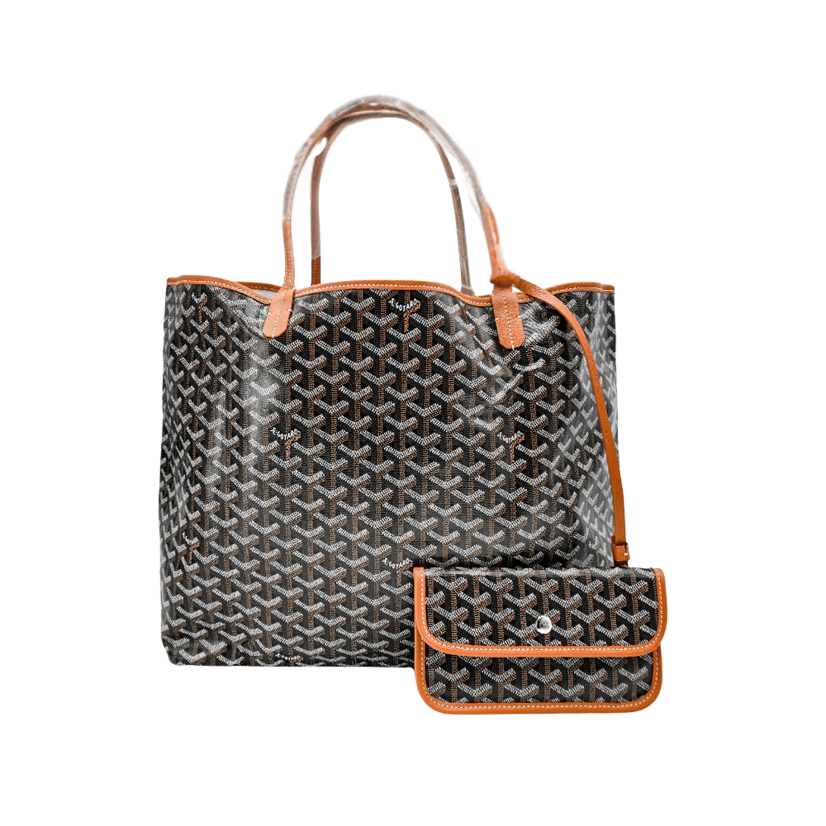 Goyard Pm Black Tan Bag premium replica - image 1