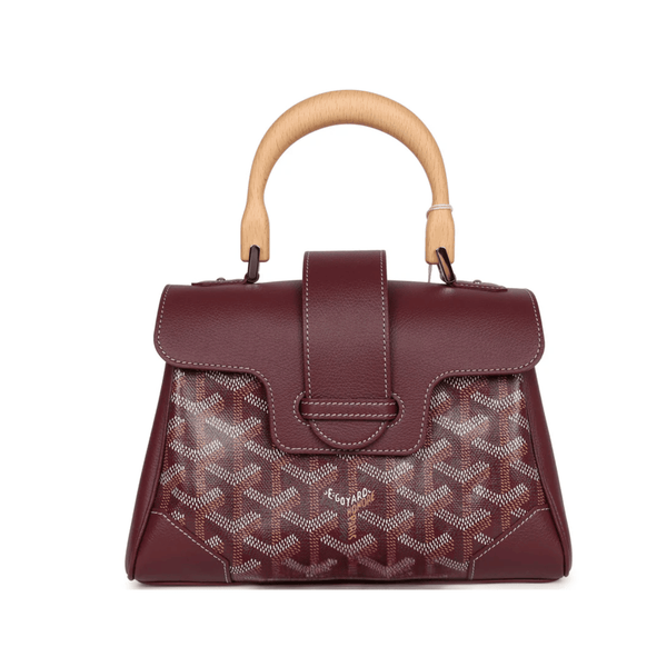 Goyard Saïgon Souple Mini Burgundy Bag
