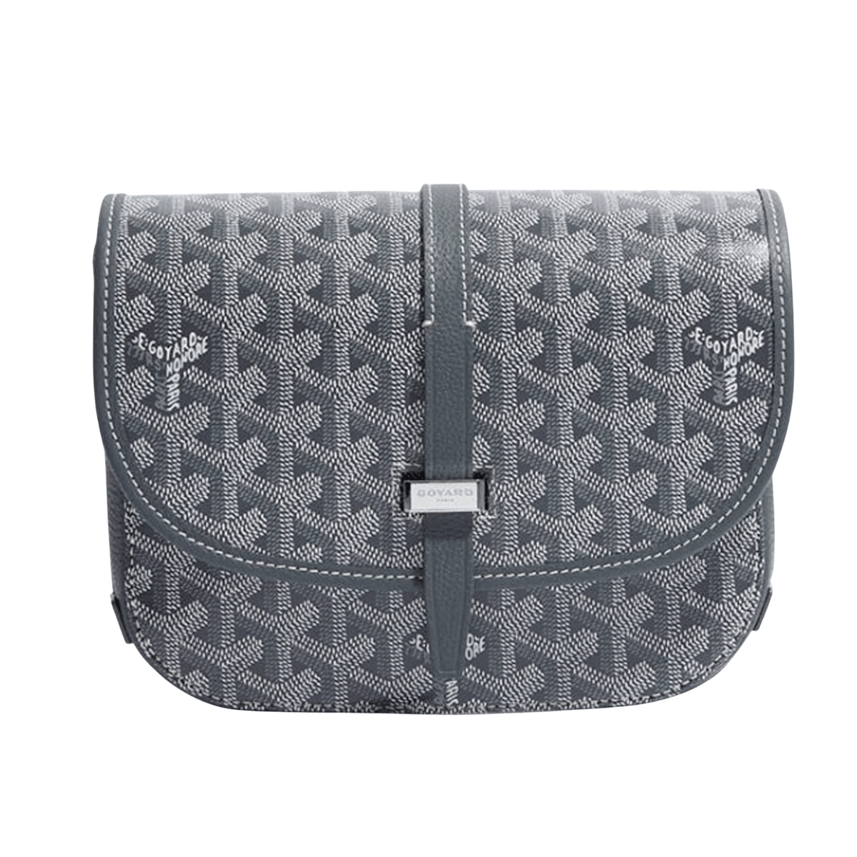 Goyard Belvedere Pm Grey Bag premium replica - image 1