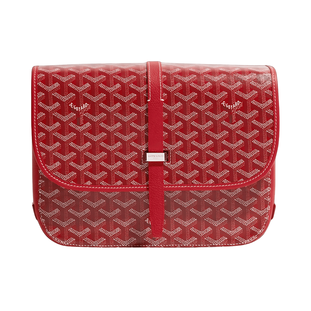 Goyard Red Leather Bag premium replica - image 1