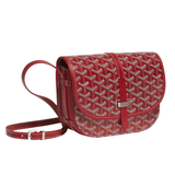 Goyard Red Leather Bag premium replica - image 3