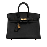 Hermès Birkin 25 Togo Black Bag premium replica - image 1