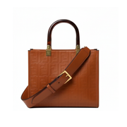 Fendi Sunshine Brown Leather Wallet premium replica - image 1