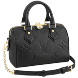 Louis Vuitton Black Monogram Empreinte Leather Bag premium replica - image 3