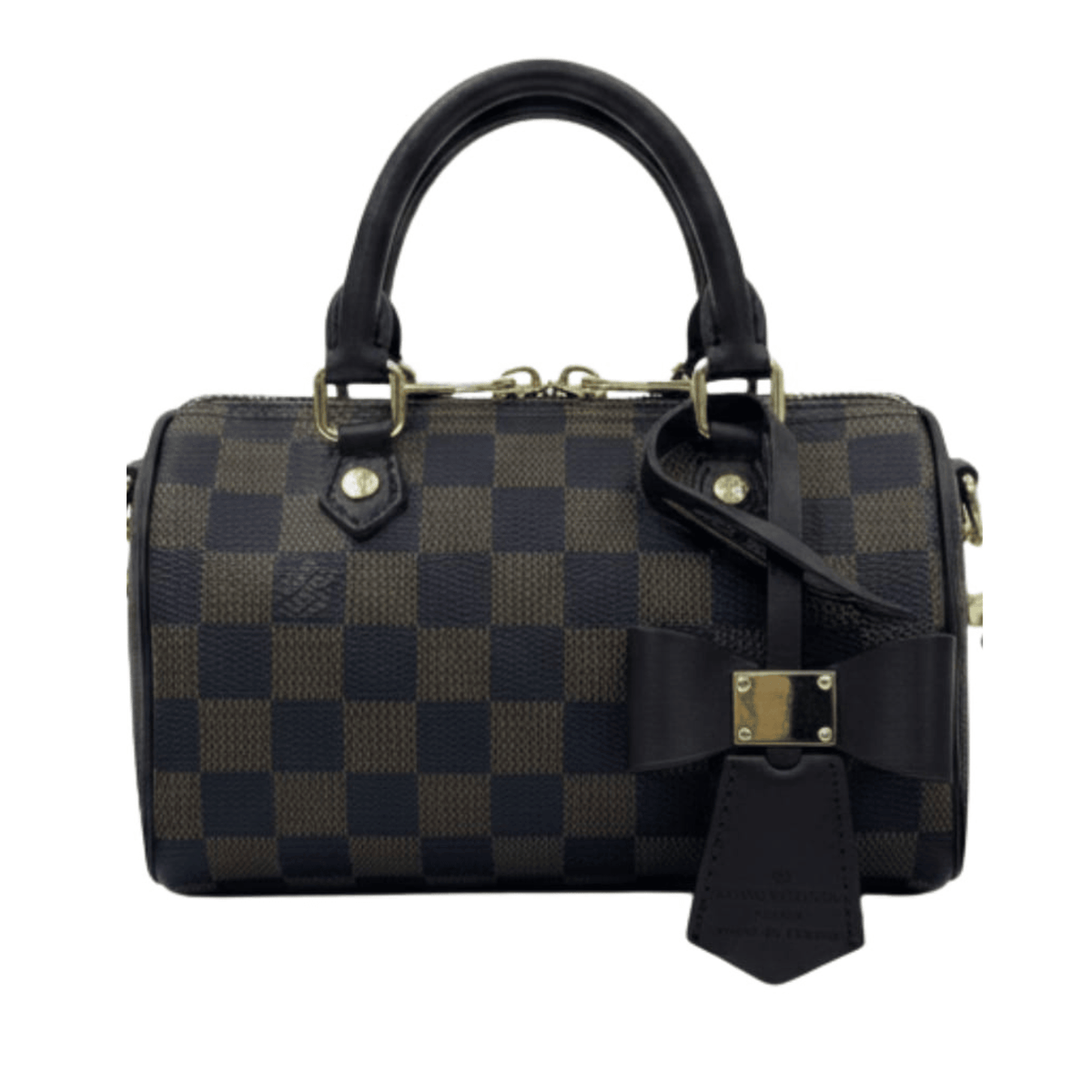 Louis Vuitton Speedy Bandoulière Damier Ebene Canvas Bag premium replica - image 1