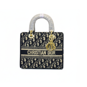 Dior Lady Leather Black Wallet premium replica - image 1