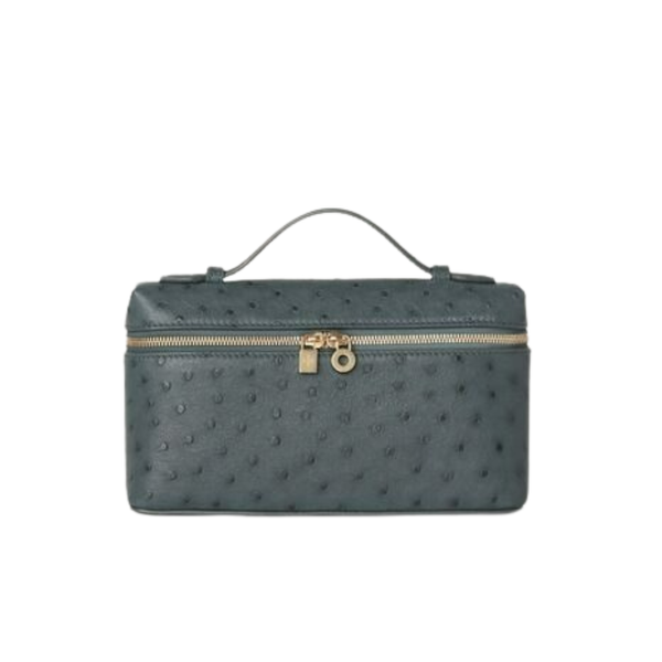 Loro Piana Extra Pocket L19 Ostrich Leather Bag