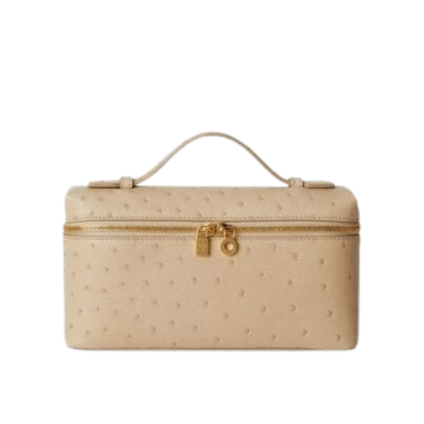 Loro Piana Extra Pocket L19 Ostrich Leather Bag