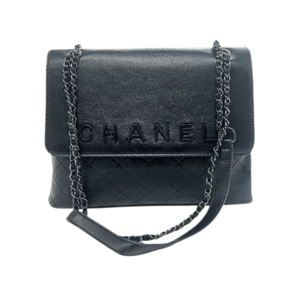 Chanel Flap With A Chain Holder Bag – Black premium replica - image 1