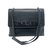 Chanel Flap With A Chain Holder Bag – Black premium replica - image 1