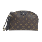 Louis Vuitton Nano Alma Monogram Canvas Black Leather Bag premium replica - image 1