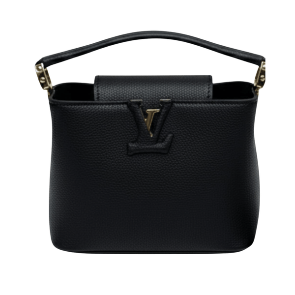 Louis Vuitton Capucines Taurillon Leather Cap – Black