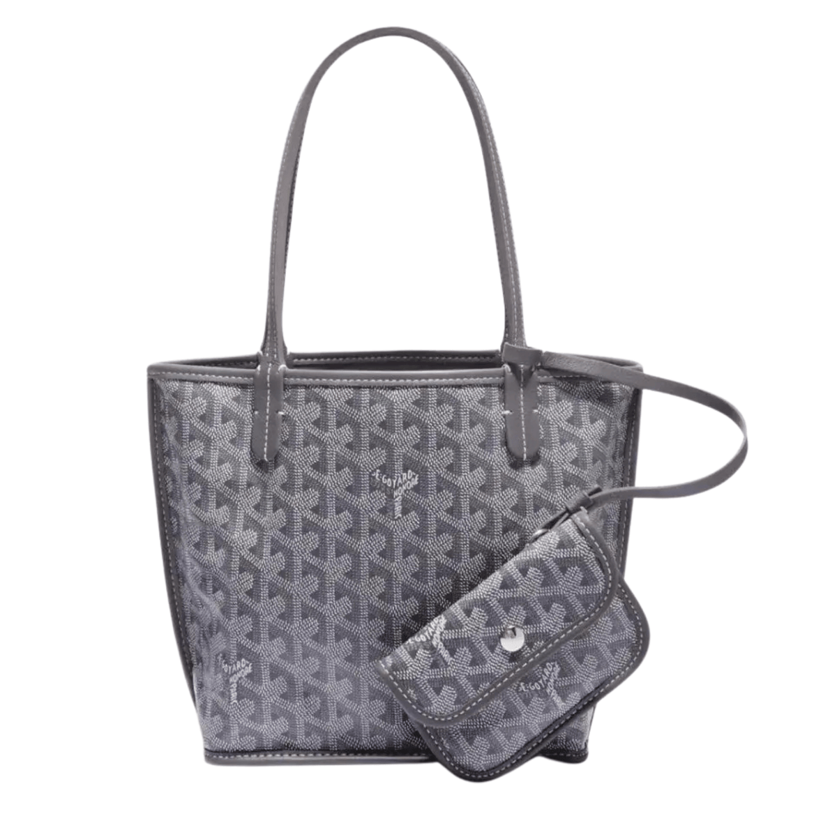 Goyard Anjou Mini Grey Bag premium replica - image 1