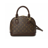 Louis Vuitton Alma Bb Brown Leather Wallet premium replica - image 1