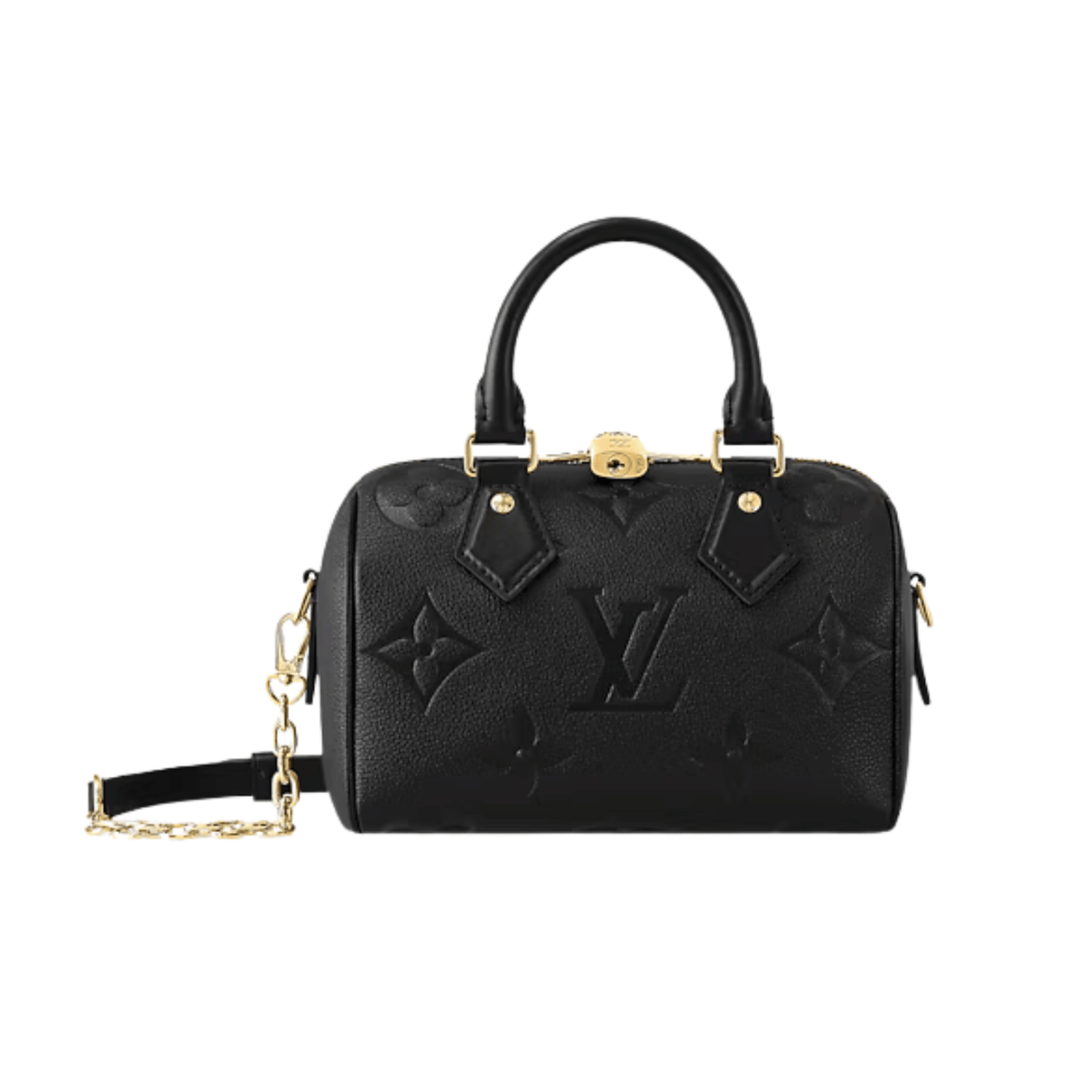 Louis Vuitton Black Monogram Empreinte Leather Bag premium replica - image 1