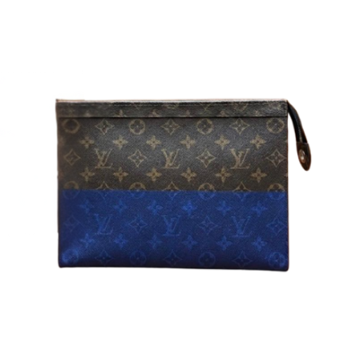 Louis Vuitton Zipper Leather Pouch