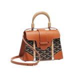 Goyard Saïgon Structuré Mini Black Tan Bag premium replica - image 2