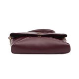 YSL Bag Cassandre Flap Chain Shoulder Dark Ruby Calfskin Leather Bag premium replica - image 3