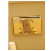 Chanel Small Matelasse Hobo Light Yellow Lambskin Bag premium replica - image 3