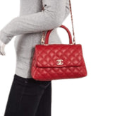 Chanel Coco Handle Bag premium replica - image 3