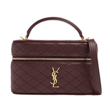 YSL Bag Gaby Vanity Rich Burgundy Color Bag premium replica - image 1