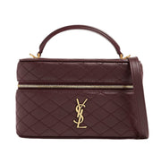 YSL Bag Gaby Vanity Rich Burgundy Color Bag premium replica - image 1