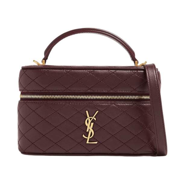 YSL Bag Gaby Vanity Rich Burgundy Color Bag