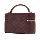 YSL Bag Gaby Vanity Rich Burgundy Color Bag premium replica - image 2