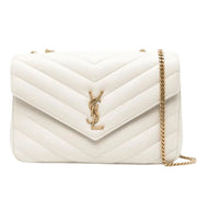 YSL Bag Loulou Shoulder White Bag premium replica - image 1