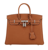 Hermès Birkin 25 Gold Togo Leather Palladium Hardware Bag premium replica - image 1