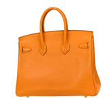 Hermès Birkin 25 Mango Epsom Leather Gold Hardware Bag premium replica - image 2