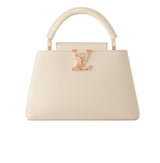 Louis Vuitton Capucines Nano Cream Taurillon Leather Cap premium replica - image 1